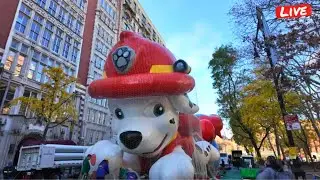 NYC LIVE - Macy&rsquo;s Thanksgiving Day Parade Balloon Inflation 2025