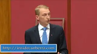 Inside Canberra - Maiden Speech - Senator James Paterson - Youngest-ever Liberal Party Senator