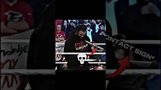 ROMAN REIGNS CONTACT SIGN ~ ATTITUDE || EDIT 💀 #shorts #viral #romanreigns