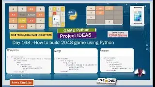 Day 168  How to Build 2048 Game Using Python