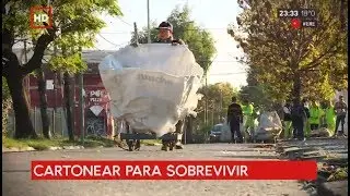 Cartonear para sobrevivir: cómo son los nuevos cartoneros del Conurbano