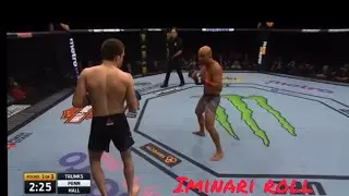 Ryan Hall iminari roll finish vs Bj Penn