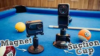 Mount Your Camera Anywhere // TELESIN Magnetic and Suction Cup Base Kit