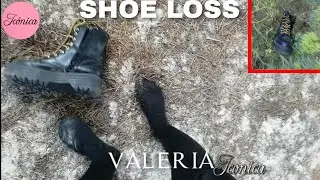 🥀SHOE LOSS from Valeria in BOOTS & BLACK PANTYHOSE // Tirar zapatos(botas y medias) |Valeria Ic&oacute;nica