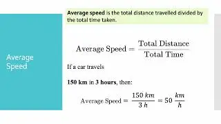 Uniform Speed and Non-Uniform Speed | Force and Motion | Grade 7 | ICSE