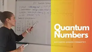 Advanced Higher Chemistry: Quantum Numbers