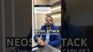 Neosil Attack &eacute; bom para queda? #quedacapilar #neosilattack #suplemento #alopecia #calvicie