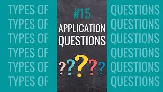 Teachers: How To Ask Application Questions #shorts