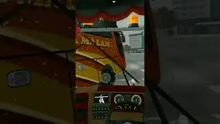 Bus simulator Indonesia accident #shorts
