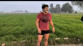 Leg exercise in Fateh rustum kabaddi club jand