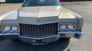 1970 Cadillac Coupe Deville LOW ORIG MILES SURVIVOR www.hollywoodmotorsusa.com