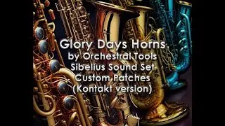 Glory Days Horns - Saxophones Articulation Demo
