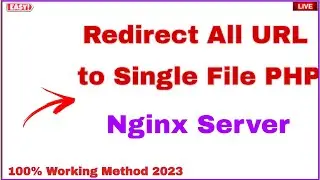 How to redirect all files and folder to single php file - Ngnix Server