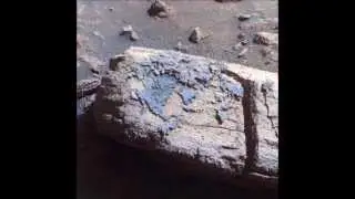 Mars in True Color  Curiosity Rover 2014
