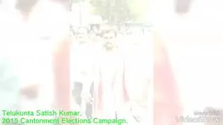 Telukunta Satish Kumar Cantonment Elections Campaign.