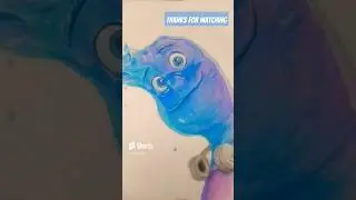 Draw Wade Ripple from elemental #art #viral #draw #shortvideo #shorts #elemental #elementalpixar