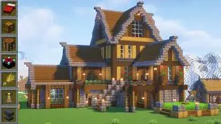 Minecraft: Wooden Mansion - Tutorial