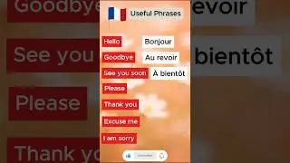 How to Say &lsquo;I am Sorry&rsquo; in French?| French Phrases You Must Know|#frenchforbeginners #frenchphrases