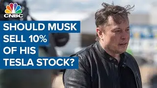 Should Elon Musk sell 10% of his Tesla stock? Twitter users vote 'yes'