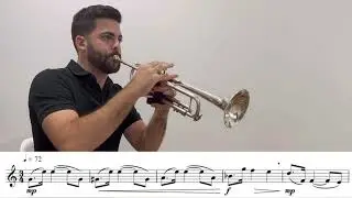 ILMEA 2025-2026 Senior Trumpet Concert Etude - Lyrical