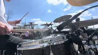 Monarch Independent 2025 &ldquo;Multitudes of Me&rdquo; Drum set side cam - Matthew Stanford