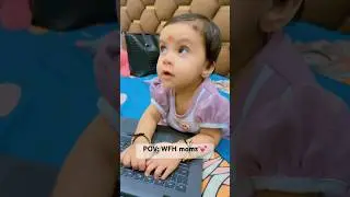 Work from home Mothers can relate 😂😂 #trending #wfhmom #momlife #momdaughter #workingmom