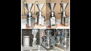 Sesame Peanut Butter Mill Colloid Mill Nut Paste Making Machine