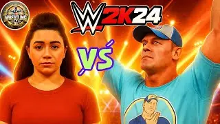 🔥WWE 2K24 &ndash; Indian Girl Naina Sen vs. John Cena  |  Best Wrestling Iron Man Match  |  May 01,2025