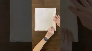 Elegant & Easy Napkin Fold for Embroidered Cloth Napkins