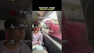 Ranking Video Orang Kaget #ranking #top5 #kaget