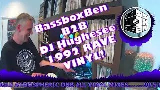 92 VINYL SPECIAL!! DJ Hughesee B2B BassboxBen - Distant Planet Crew!!