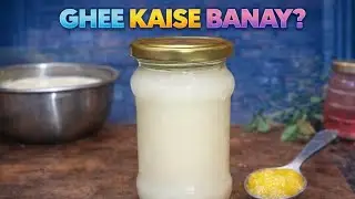 Grandma&rsquo;s Style Ghee Making Process 🧈 | Homemade Pure Desi Ghee Recipe!