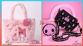 Lisa VS Lena#Kuromi edition VS melody items#lisaandlena#trendingvideo#(Part#2)