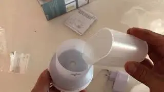 Aromatherapy diffuser, AROMA DIFFUSER programmable, 7 led tutorial options, how to use, review of