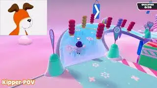 Kipper and friends play Fall Guys part 6, Tundra run