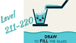 Fill The Glass Level 211 212 213 214 215 216 217 218 219 220 Android Gameplay