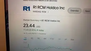 🔴 R1RCM Holdco Inc RCM Stock Information 🔴