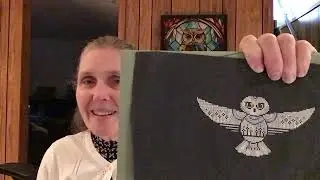 Flosstube 56 - the Stitching Owl -  October 3 2025 - lots of progress on a few wips