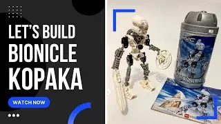 Lets Build Lego Bionicle - Toa Mata  Kopaka (8536)