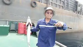 Mancing di pulau Gebe di bikin gak mau pulang. 