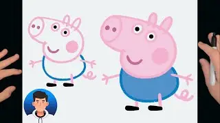 Comment dessiner George Pig | Peppa Pig🐽