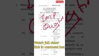 BEGLA 136 Dec 2022 Question Paper | Tech Jethiya 2023