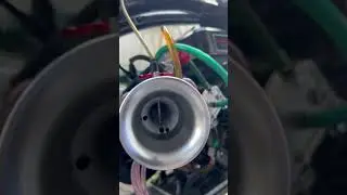 Predator 212 with pwk carburetor and long velocity stack.