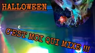 FÊTE D'HALLOWEEN 🎃 : C'est moi qui mixe !!! Quelques images de la fête