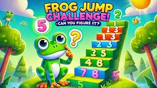 Can You Crack the Frog Jump Puzzle? 🐸 Math Fun for Kids!