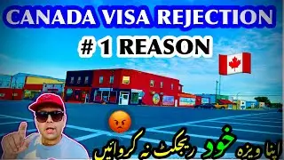 Canada visitor Visa Rejection Reasons 2023 |  Visa Rejection Reasons for Canada | Canada Visa