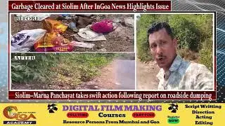 Garbage Cleared at Siolim After InGoa News Highlights Issue
