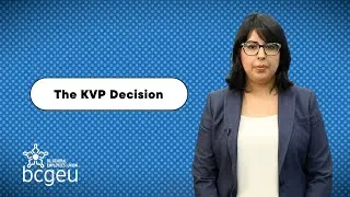Steward Fundamentals: The KVP Decision