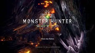 Monster Hunter: World Title Screen - Elder's Recess