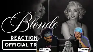 BLONDE | Official Trailer | Reaction